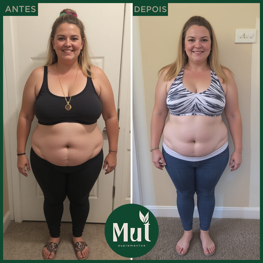 Antes e Depois 5 Meses de tratamento com MutSlim