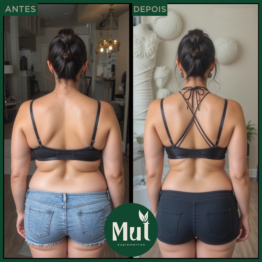 Antes e Depois 7 Meses de tratamento com MutSlim